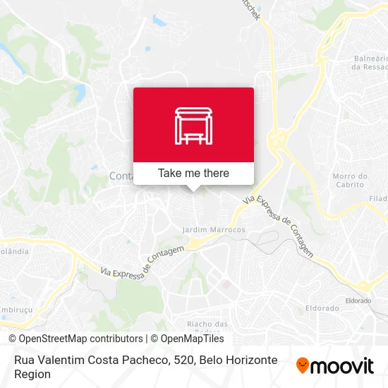 Rua Valentim Costa Pacheco, 520 map