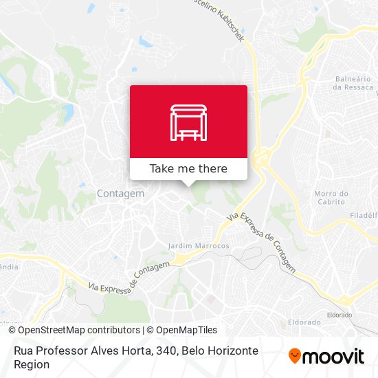 Rua Professor Alves Horta, 340 map