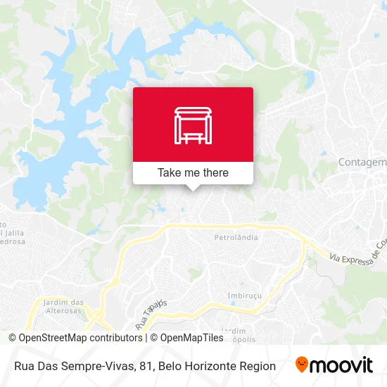 Rua Das Sempre-Vivas, 81 map