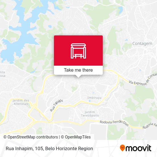 Rua Inhapim, 105 map