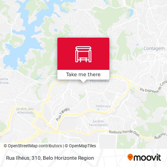 Rua Ilhéus, 310 map