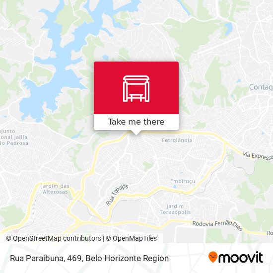 Rua Paraibuna, 469 map