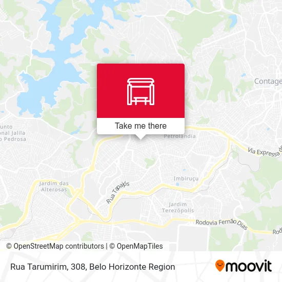 Rua Tarumirim, 308 map