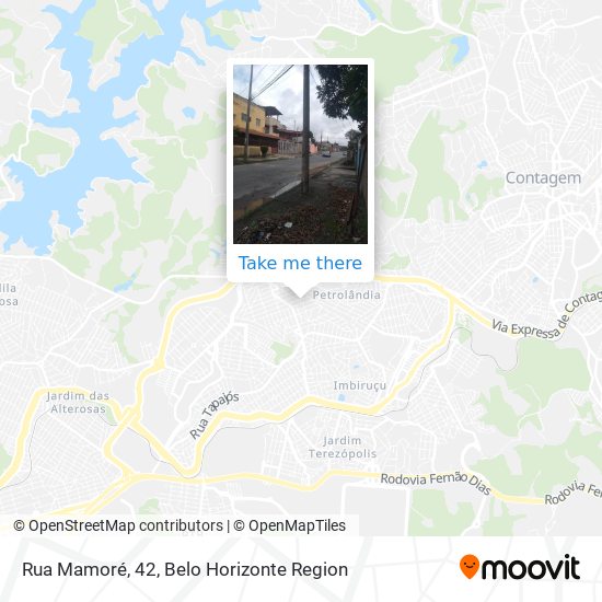 Rua Mamoré, 42 map