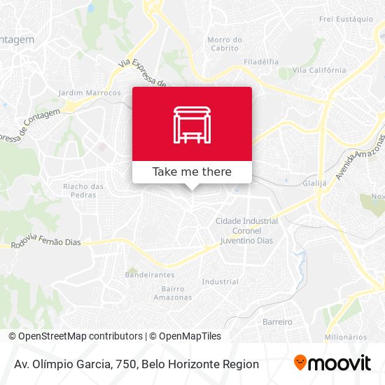 Av. Olímpio Garcia, 750 map