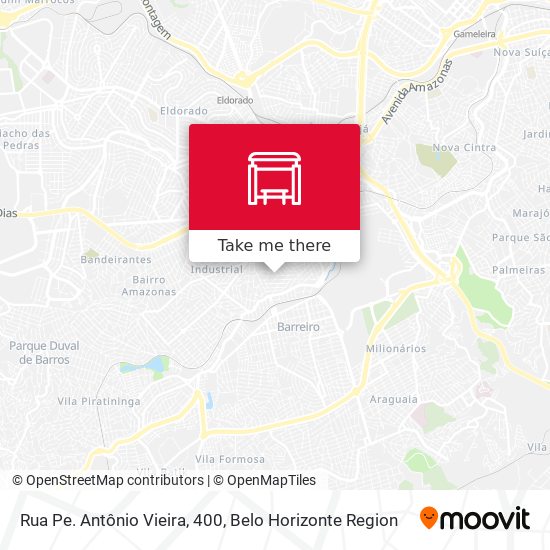 Rua Pe. Antônio Vieira, 400 map
