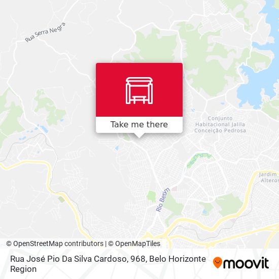 Rua José Pio Da Silva Cardoso, 968 map