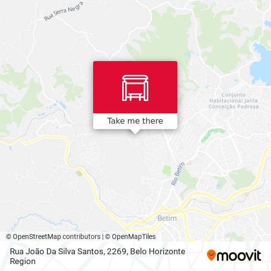 Rua João Da Silva Santos, 2269 map