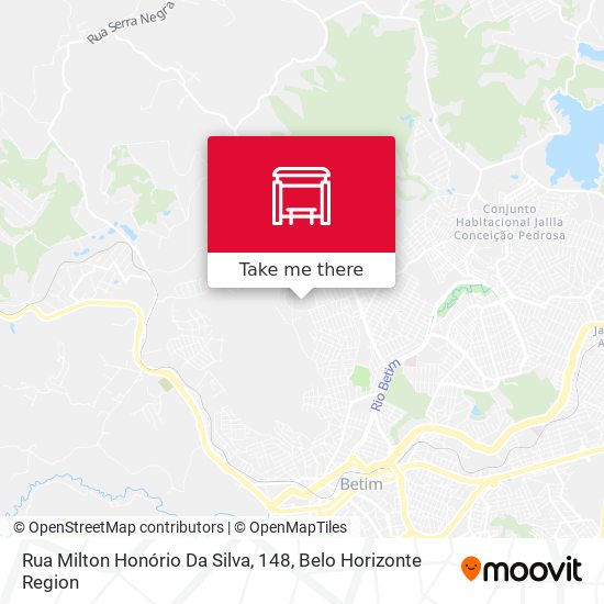 Rua Milton Honório Da Silva, 148 map