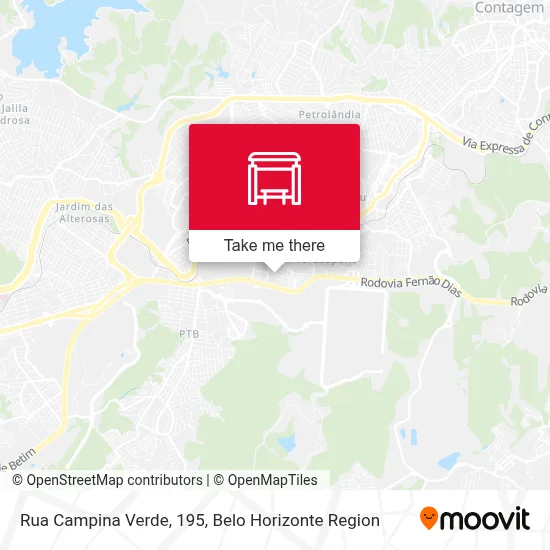 Rua Campina Verde, 195 map