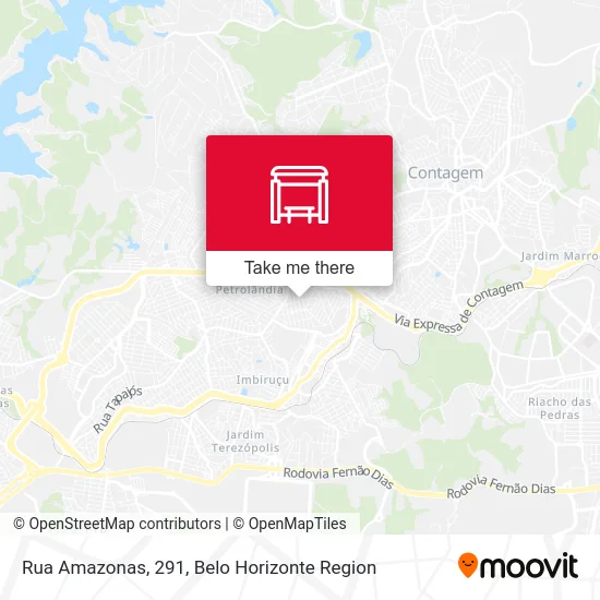 Rua Amazonas, 291 map