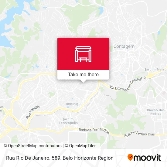 Rua Rio De Janeiro, 589 map