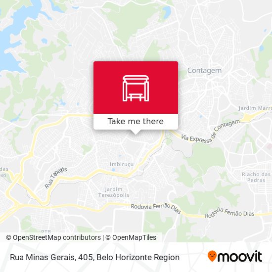 Rua Minas Gerais, 405 map