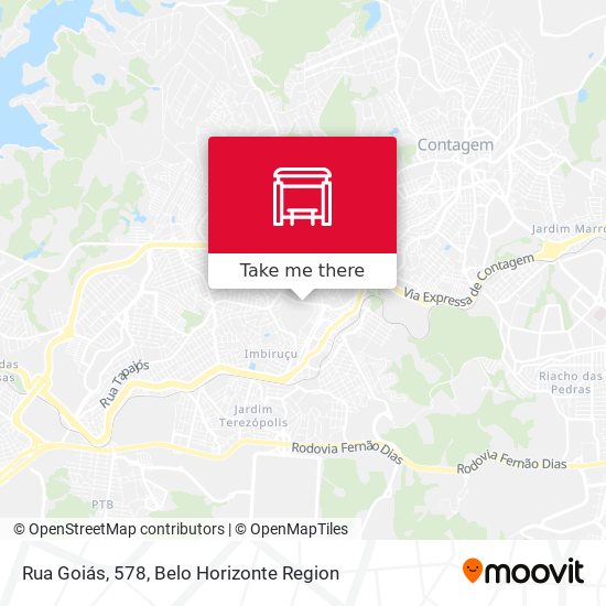 Rua Goiás, 578 map