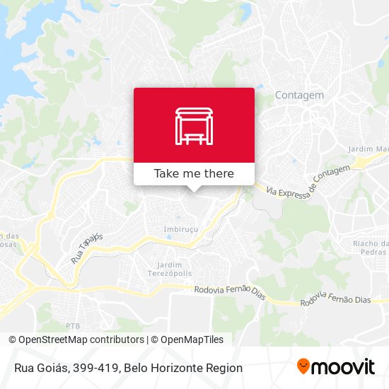 Rua Goiás, 399-419 map