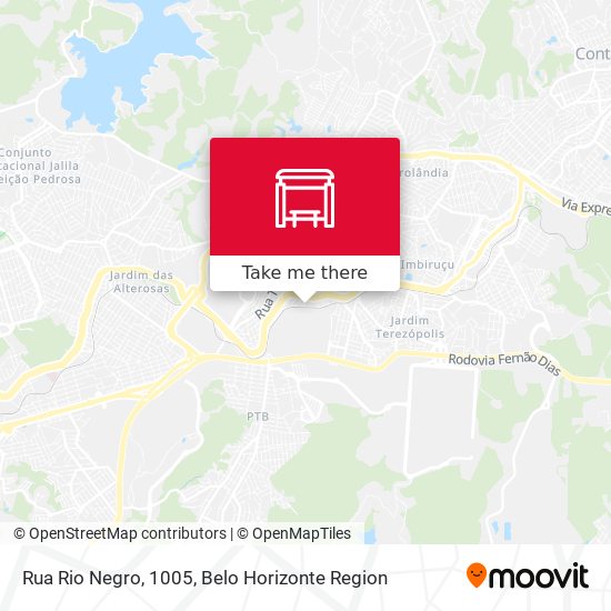 Rua Rio Negro, 1005 map