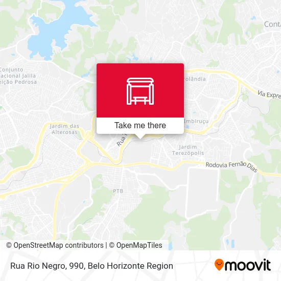 Rua Rio Negro, 990 map