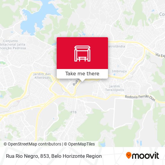 Rua Rio Negro, 853 map