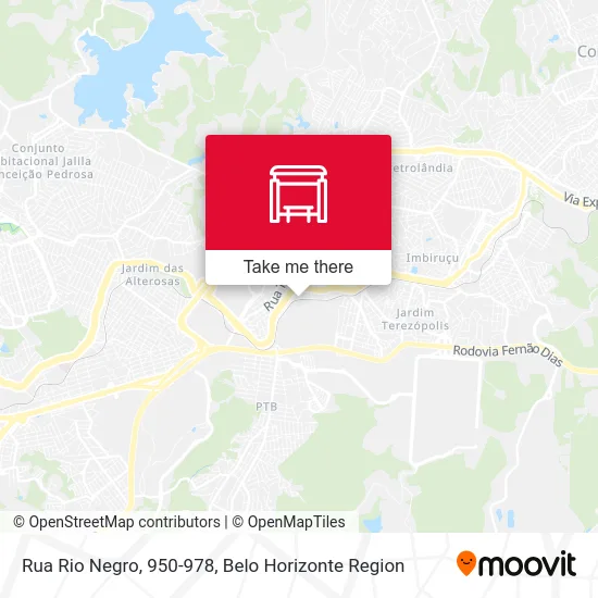 Rua Rio Negro, 950-978 map