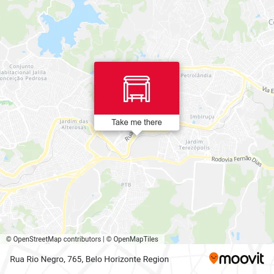 Rua Rio Negro, 765 map