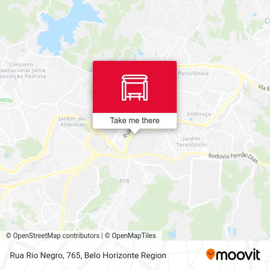 Rua Rio Negro, 765 map