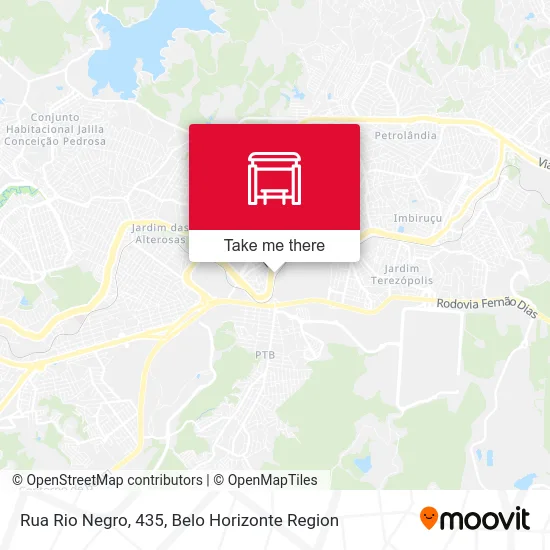 Rua Rio Negro, 435 map