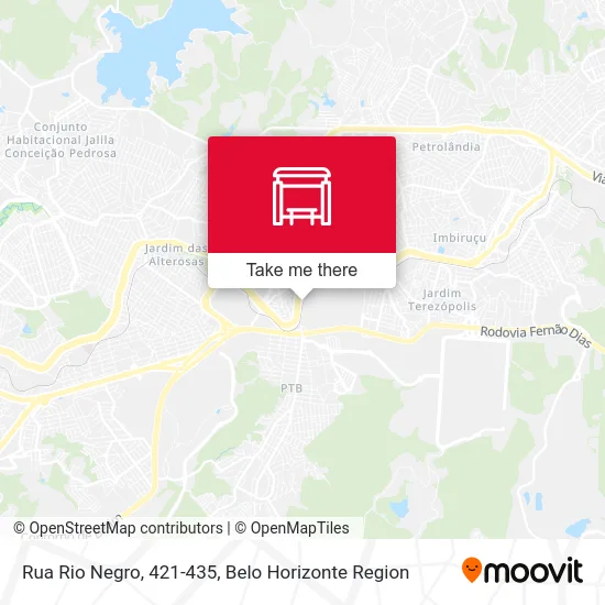 Rua Rio Negro, 421-435 map