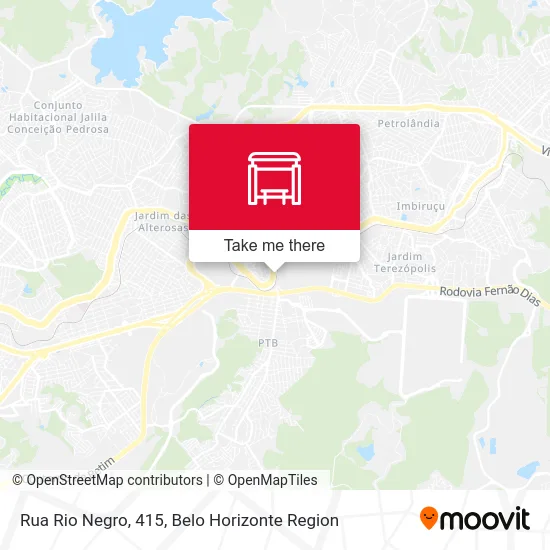 Rua Rio Negro, 415 map