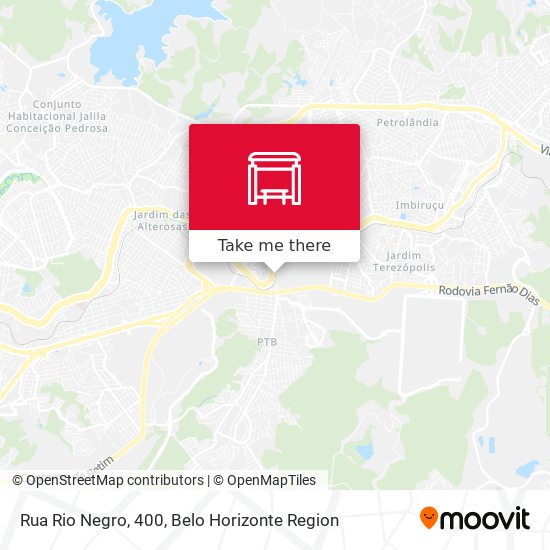 Rua Rio Negro, 400 map