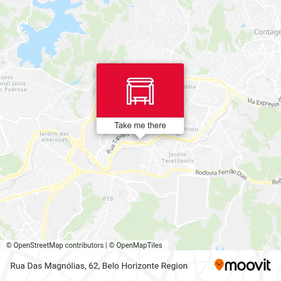 Rua Das Magnólias, 62 map