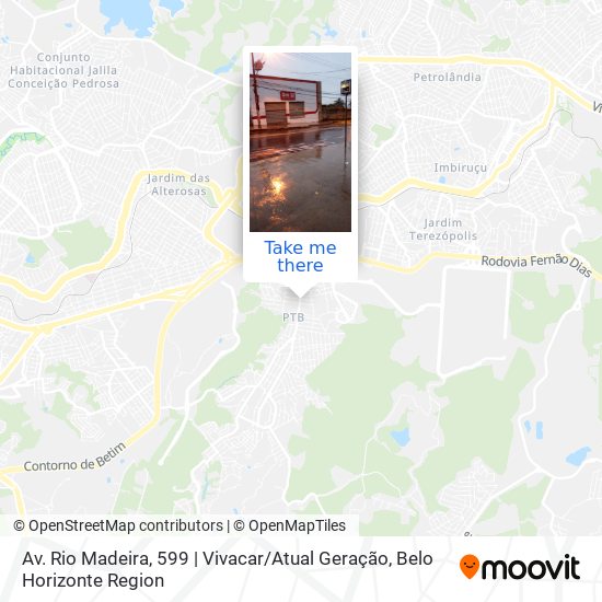 Av. Rio Madeira, 599 | Vivacar / Atual Geração map