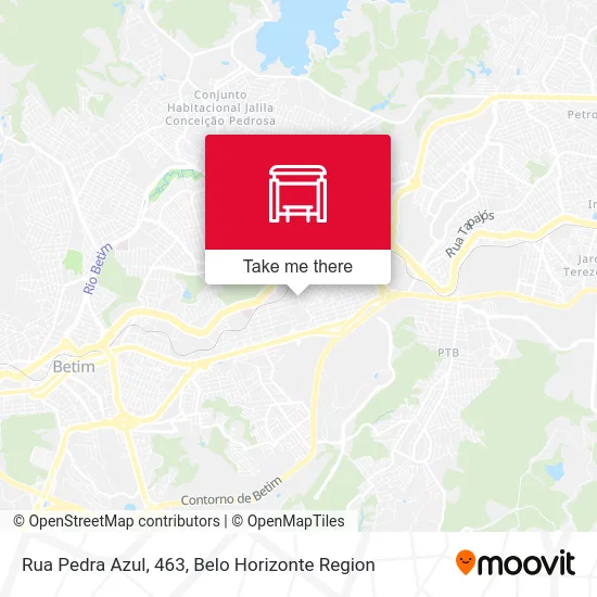 Rua Pedra Azul, 463 map