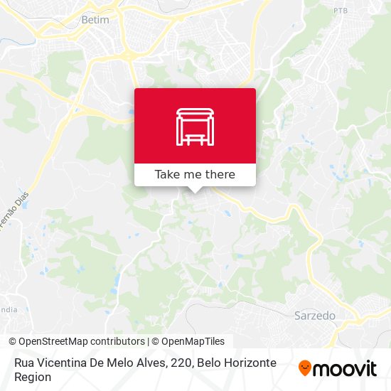 Rua Vicentina De Melo Alves, 220 map