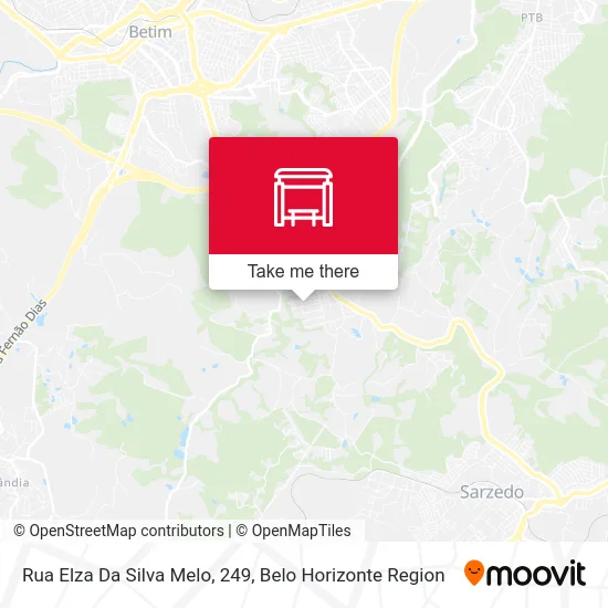 Rua Elza Da Silva Melo, 249 map