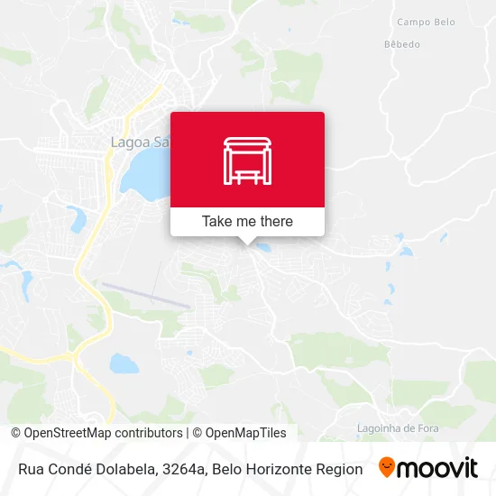 Rua Condé Dolabela, 3264a map