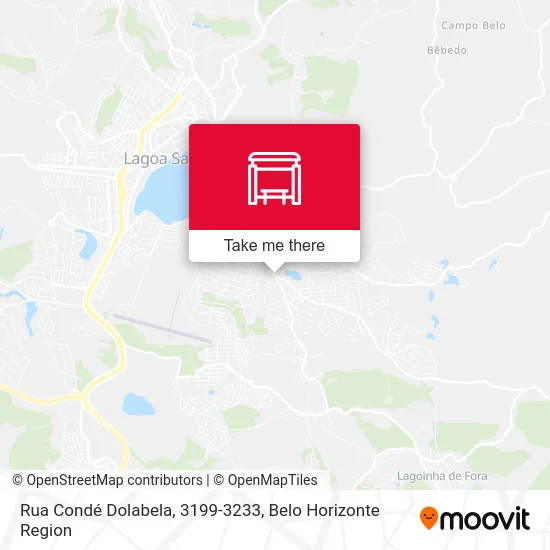 Rua Condé Dolabela, 3199-3233 map