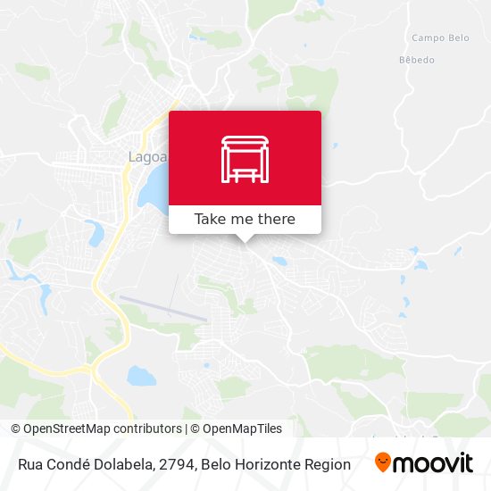Rua Condé Dolabela, 2794 map