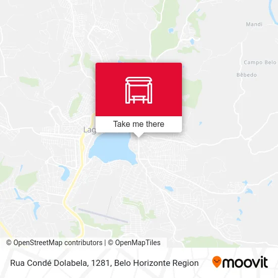 Rua Condé Dolabela, 1281 map
