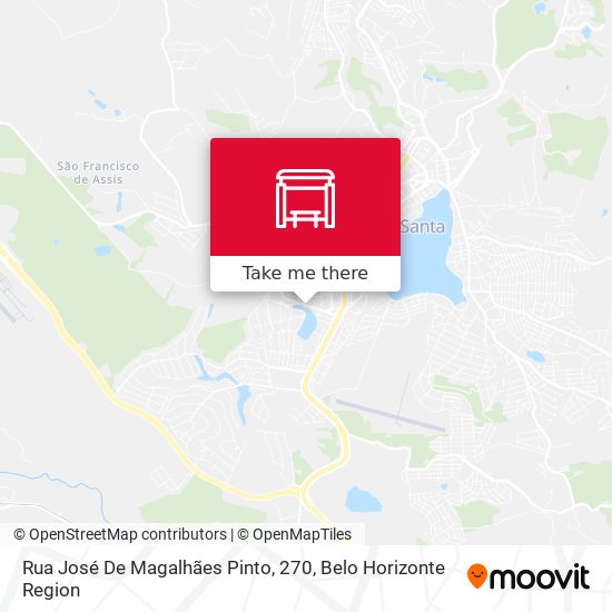 Rua José De Magalhães Pinto, 270 map