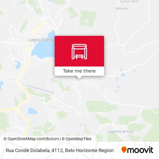Rua Condé Dolabela, 4112 map