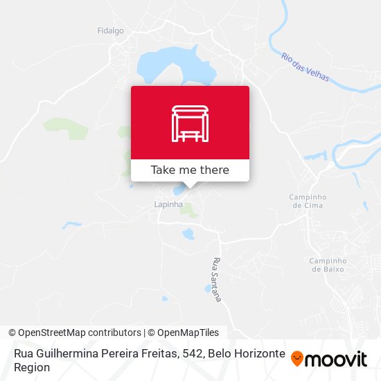 Rua Guilhermina Pereira Freitas, 542 map