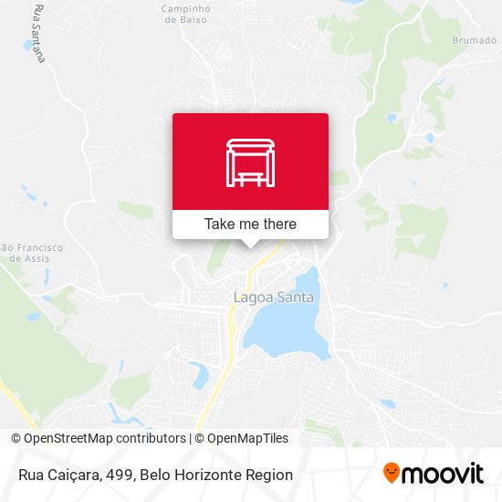 Rua Caiçara, 499 map