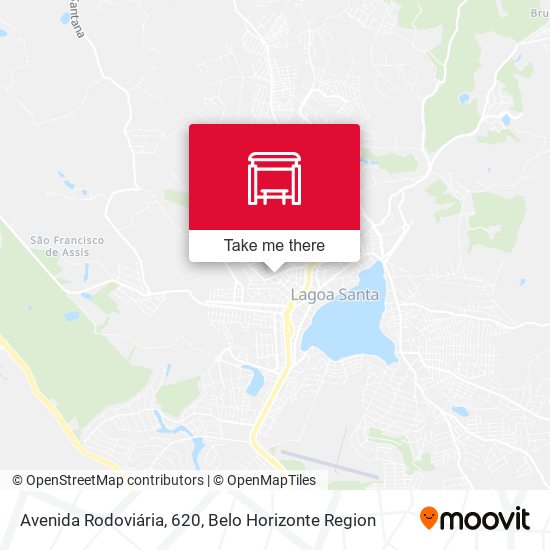 Avenida Rodoviária, 620 map