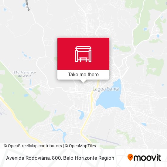 Avenida Rodoviária, 800 map