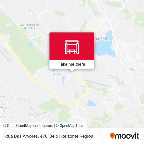 Rua Das Árvores, 476 map