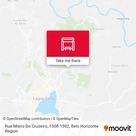 Rua Morro Do Cruzeiro, 1508-1592 map
