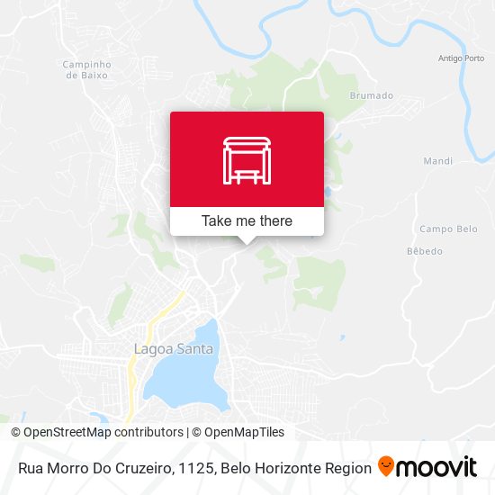 Rua Morro Do Cruzeiro, 1125 map