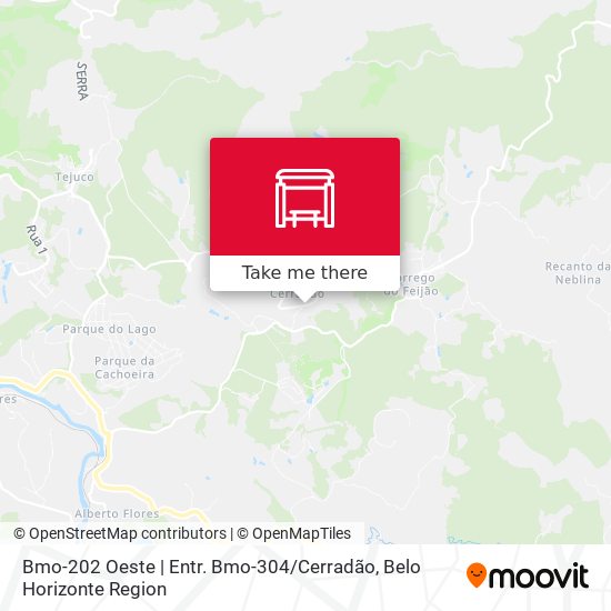 Bmo-202 Oeste | Entr. Bmo-304 / Cerradão map