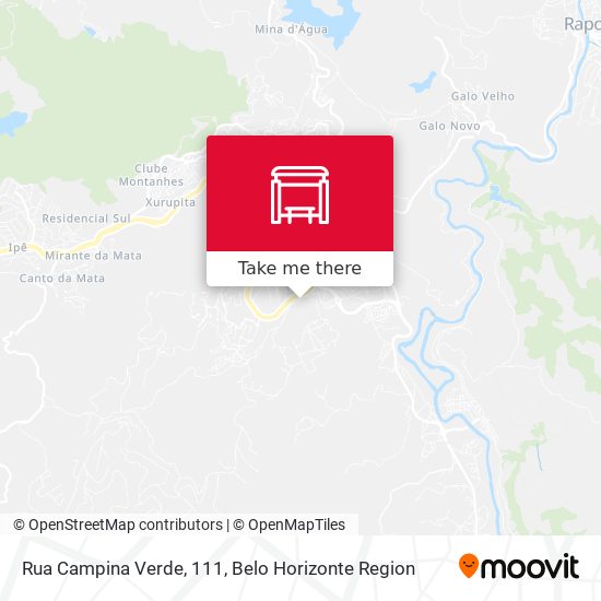 Rua Campina Verde, 111 map