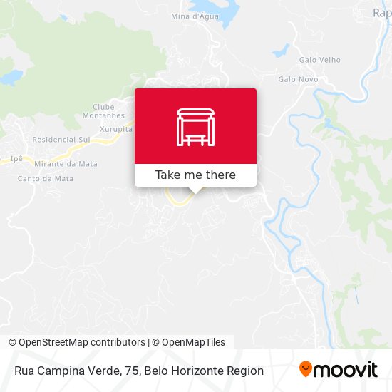 Rua Campina Verde, 75 map